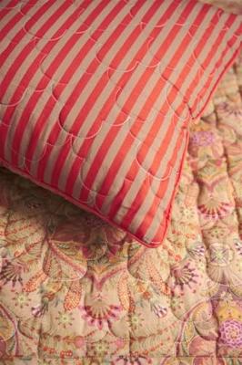 Pip Studio Pip Studio Alba Quilted Cushion Khaki 45x70 cm