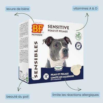 Bf Petfood Biofood hondensnoepje sensitive hypoallergeen skin en coat