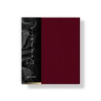 Dommelin Dommelin Kussensloop Uni Katoen 144 Bordeaux 60x70 cm - thumbnail