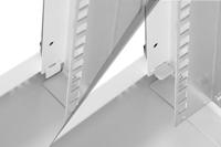 Digitus DN-49100 10inch-wandkast 6 HE Grijs, Grijs (metalen behuizing), Grijs (RAL 7035) - thumbnail