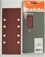 Makita P-31837 Schuurpapier Korrelgrootte (num) 40 (l x b) 230 mm x 93 mm 10 stuk(s) - thumbnail
