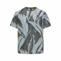 Heren-T-Shirt met Korte Mouwen Only & Sons Onskobe Reg Banana Leaf Olijf - Maat: M - thumbnail