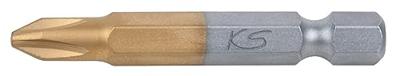 KS Tools 911.2644 9112644 Kruis-bit PH 2 Speciaal staal Titanium gecoat C 6.3 1 stuk(s)