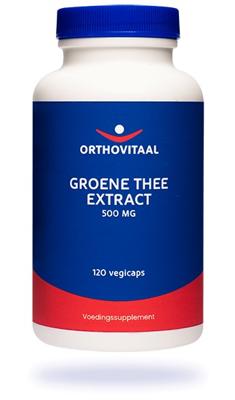 OrthoVitaal Groene thee extract 500mg 120 Vegetarische capsules