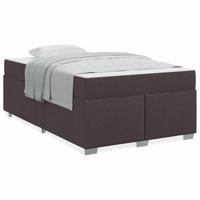 Bedframe Donkerbruin 120 x 200 cm Stof - thumbnail