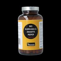 Hanoju Kurkumapoeder + piperine 500mg bio 300 Tabletten - thumbnail