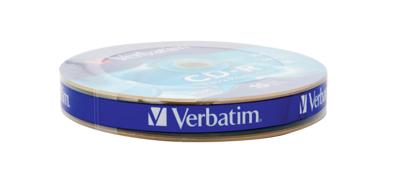 Verbatim CD-R Extra Protection, onbewerkte cd-schijven met 700 MB gegevensopslag, ideaal voor foto- en video-opnames, compatibel met elk conventioneel cd-station, verpakking van 10 spindels