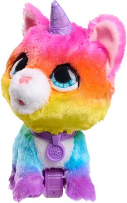 Spectron Furreal walk-a-lots unicorn kat interactief dier - thumbnail