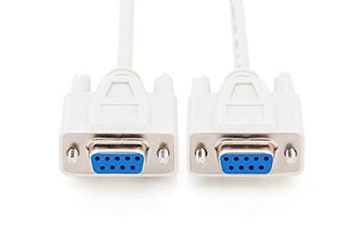 Digitus Aansluitkabel Serieel [1x D-sub bus 9-polig - 1x D-sub bus 9-polig] 3.00 m Beige
