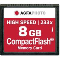 Agfaphoto Compact Flash 8GB High Speed 300x MLC - thumbnail
