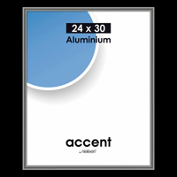 Nielsen Design Nielsen fotolijst 52225 accent staalgrijs 24x30 cm - thumbnail