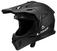 LS2 crosshelm "mx708 fast ii solid". helmet mx708 fast ii solid matt black gr. 3xl - thumbnail
