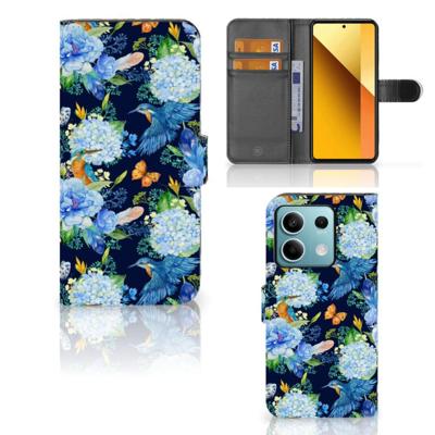 Telefoonhoesje | Met pasjeshouder | voor Xiaomi Redmi Note 13 5G IJsvogel