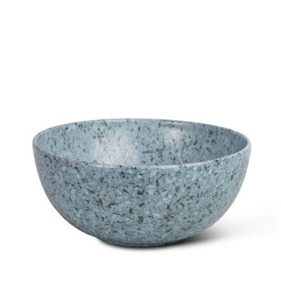 Waskom Globo T-Edge Rond 37x16 cm Zonder Overloop Graniglia Turchese Globo