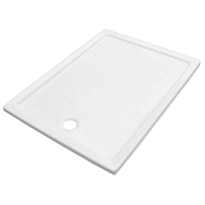 Douchebak VM Go Eden 100x80x3.5cm Acryl Rechthoek Exclusief Potenset