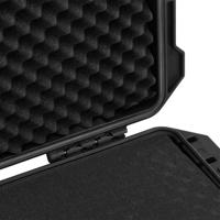 Flightcase draagbaar 100,5x42x17 cm PP zwart - thumbnail