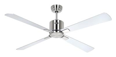 CasaFan ECO NEO III 132 BN-WN/SI WiFi Flügel Wenge/silber Plafondventilator 27 W (Ø x h) 132 cm x 360 mm Chroom (geborsteld) Met afstandsbediening, Timer, Met CasaFan ECO NEO III 132 BN-WN/SI WiFi Flügel Wenge/silber Plafondventilator 27 W (Ø x h) 132 cm x 360 mm Chroom (geborsteld) Met afstandsbediening, Timer, Met