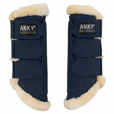 Anky Beenbeschermers VJ24 donkerblauw maat:l