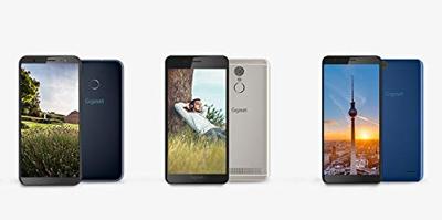 Gigaset GS100 Beginners-Smartphone, Zonder Abonnement, 5,5 inch HD+ Scherm, 8 GB Geheugen, Android Oreo 8.1 Go, Citroengroen