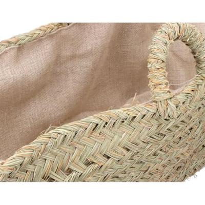 Mand voor hout EDM Esparto 60 x 35 x 45 cm 60 x 45 x 35 cm Ovaal - thumbnail