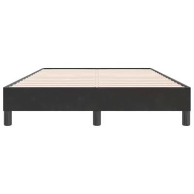 Bedframe zonder matras 120x220 cm fluweel zwart