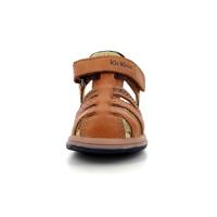 Leren jongenssandalen Platinium KICKERS® camel - thumbnail