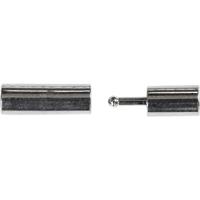Creativ Company Magnetische sluiting, afm 3x14 mm, gatgrootte 2 mm, verzilverd, 40 stuk/ 1 doos - thumbnail