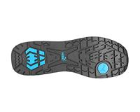 Puma werkschoenen - Blaze Knit - S1P laag - blauw - maat 43 - thumbnail