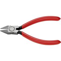 Knipex 76 81 125 76 81 125 Elektronica en fijnmechanica Zijkniptang Met facet 125 mm - thumbnail