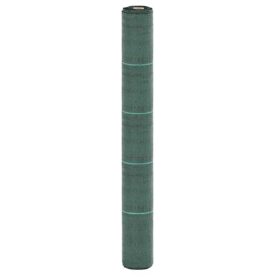 VidaXL Worteldoek 1x100 m polypropeen groen