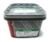 Dynaplus unischroef/spaanplaatschroef ar-coating platkop deeldraad +snijpunt torx tx30 6.0x80/42 | 350 stuks - 0289.14.50401 - thumbnail