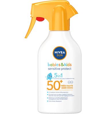 Nivea Sun kids sensitive spray SPF50+ 270 Milliliter