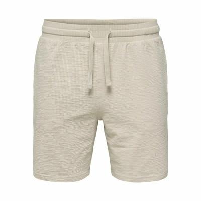 Broek Only & Sons Onskian Life Reg Seersucker - Maat: L