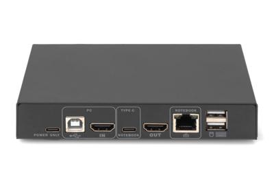 Digitus DS-12901 KVM-switch Zwart