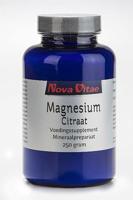 Nova Vitae Nova Vitae Magnesium Citraat Poeder (250g) - thumbnail