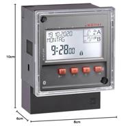 Müller SC 44.21 pro4 230V 50-60Hz DIN-rail schakelklok Digitaal 230 V 4000 W - thumbnail