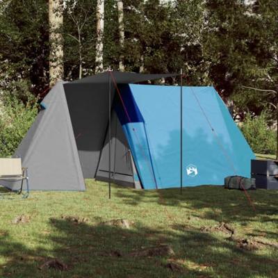 VidaXL Tent 3-persoons waterdicht blauw