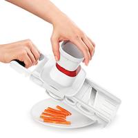 Metaltex profi mandolino 5in1 rasp wit - thumbnail