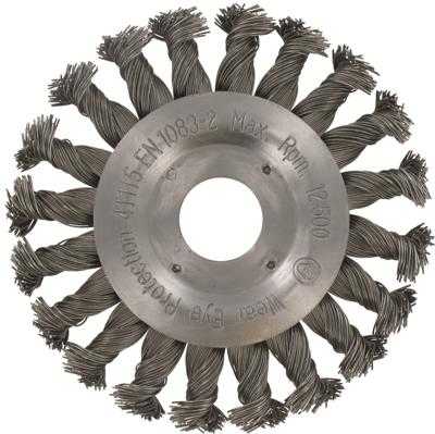 Rotec Rondborstel 22,2 Ø115x0,5 mm getordeerd staaldraad - 7980205