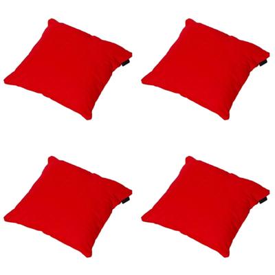 Sierkussen 60x60 cm panama rood (4 stuks) Madison - Madison