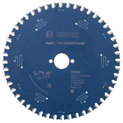 Bosch Accessoires Expert for High Pressure Laminate cirkelzaagblad EX SH H 230x30-48 - 1 stuk(s) - 2608644368 - 2608644368