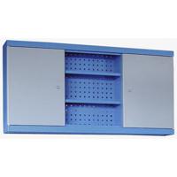 Aerotec 20142010 1200/1 Hangkast voor gereedschap (b x h x d) 1200 x 600 x 200 mm Blauw (RAL 5015), Grijs-wit (RAL 7035) - thumbnail