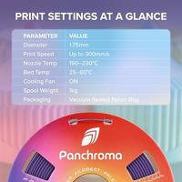 Polymaker CA04038 Panchroma™ Matte Filament PLA kunststof Mat, Gering kunststofgehalte 1.75 mm 1000 g Sapphire Blue, Blauw 1 stuk(s) - thumbnail