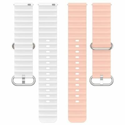 Ocean Style bandje - Lichtroze / wit - Xiaomi Redmi Watch 5 Active / Redmi Watch 5 Lite Ocean Style bandje - Lichtroze / wit - Xiaomi Redmi Watch 5 Active / Redmi Watch 5 Lite