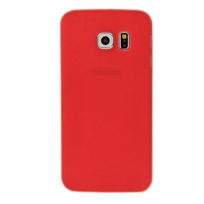 Samsung Galaxy S6 Edge transparant ultra-dun 0.3mm Polycarbonaat back cover Hoesje (rood) Samsung Galaxy S6 Edge transparant ultra-dun 0.3mm Polycarbonaat back cover Hoesje (rood)