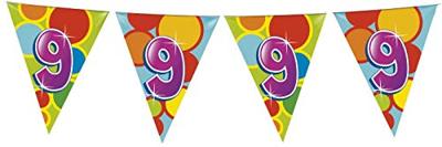 Haza Witbaard Vlaggenlijn 9 jaar, 10mtr.