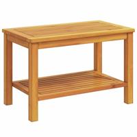 Salontafel Bruin 90 x 50 x 45 cm Massief acaciahout - thumbnail