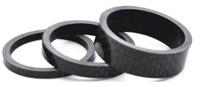 Ergotec Balhoofd spacerset 1-1/8" (ø28.6) 3-delig 3/5/10mm carbon - thumbnail