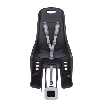 Polisport bubbly maxi achterzitje framebevestiging zwart/grijs