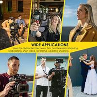 Wireless Lavalier Microphone 2.4G Dual-Channel Hollyland Lark 150 Lapel mic with Charging Case,2&20g Transmitters 5ms Latency &100m DSP with Cameras iPhone Mixer PC for Video Makers - thumbnail